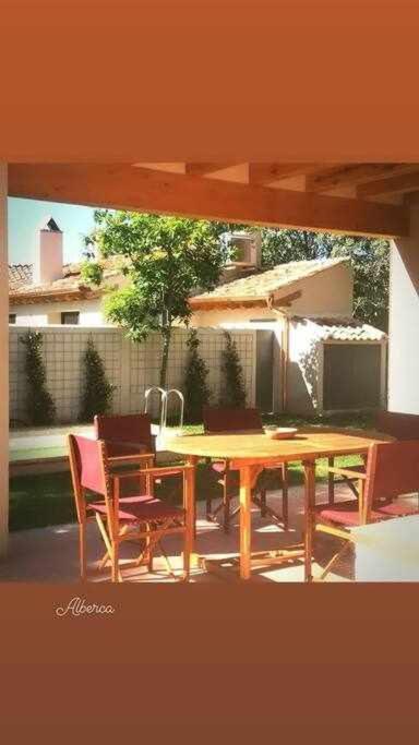 Vila La Alberca Casa Con Jardin Y Piscina Tenzuela Exteriér fotografie