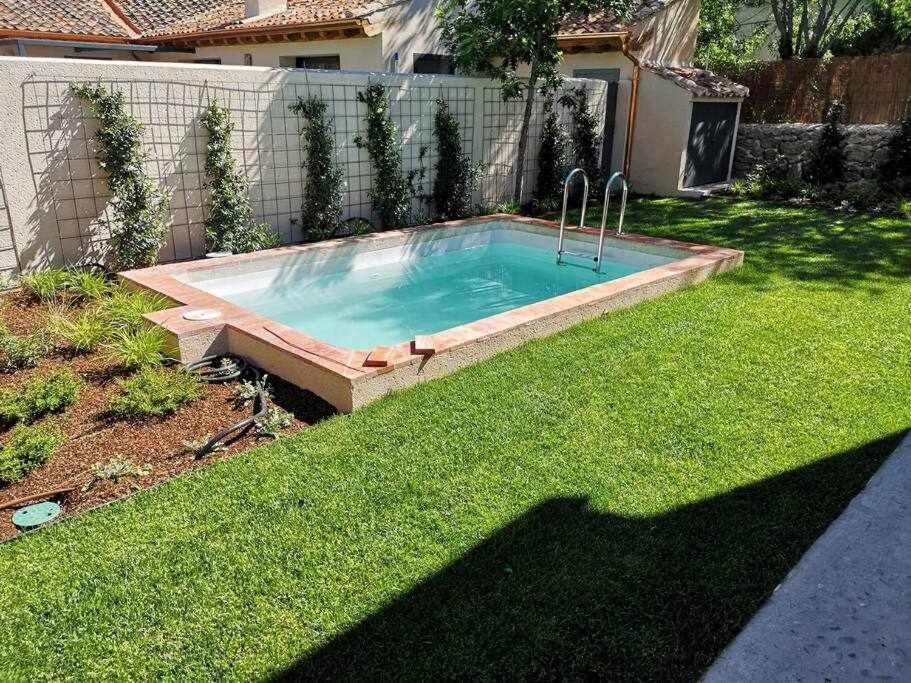Vila La Alberca Casa Con Jardin Y Piscina Tenzuela Exteriér fotografie